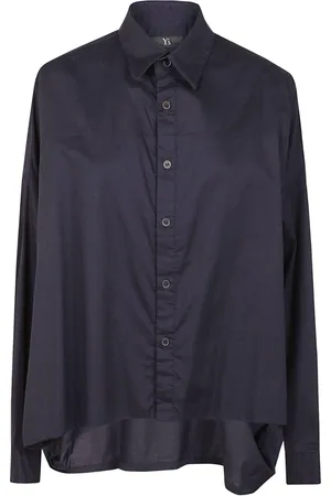 YOHJI YAMAMOTO White Cotton Shirt Button-Up Long Sleeve
