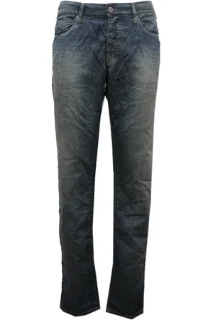 Emporio Armani Slim-fit Jeans, male, , W29, Cotton Delavé Pant Jude Fit