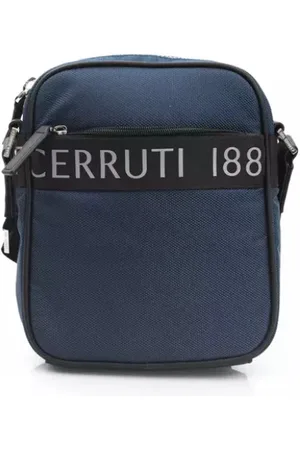 Cerruti 1881 Nylon Messenger Bag with Zip Closure
