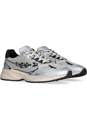 ENTERPRISE JAPAN Sneakers, male, , 9 UK, Rocket Sneaker in Silver Black