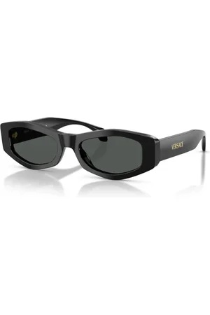 VERSACE Sunglasses, unisex, , 54 MM, Irregular Shape Sunglasses in Glossy