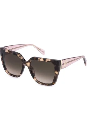 BLUMARINE Cat-eye Sunglasses in Havana/Pink
