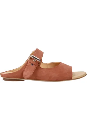 Premiata Sliders, female, , 6 UK, Bebè Sabot with Suede Buckle and Island Flat Heel