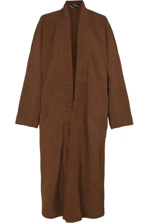 Cortana Kimonos, female, , L, Saga, long cinnamon jacket