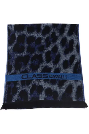 Roberto Cavalli Animalier Pattern Scarf