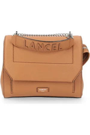 LANCEL Ninon Camel Handbag