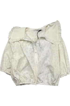 Serafini Blouses, female, , 13 Y, Cream Girl Shirt Fashion Certified