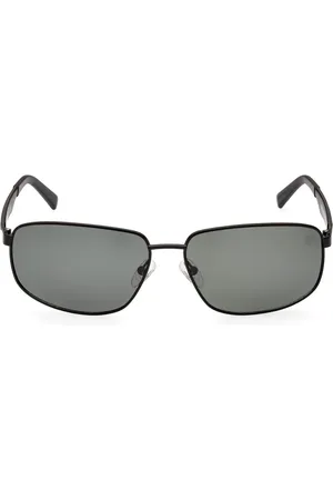 Timberland Sunglasses, unisex, , 62 MM, Rectangular Polarized Sunglasses Green Lens