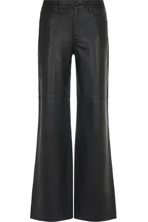 Michael Kors Relaxed Leather Trousers