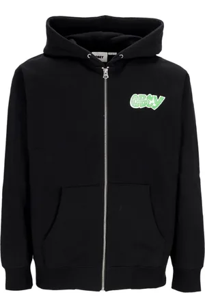 Obey City Watch Dog Zip Hoodie