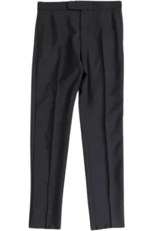 Thom Browne Wool Skinny Trousers