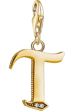Thomas Sabo Charm pendant letter T gold 1626-414-39