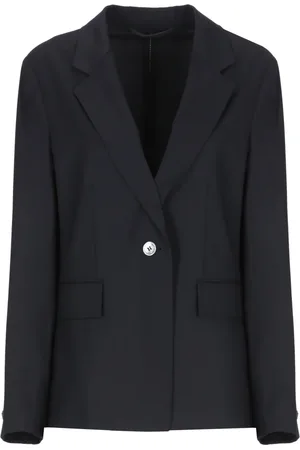 PESERICO SIGN Blazers, female, , L, Wool Blazer Peak Lapel Jacket