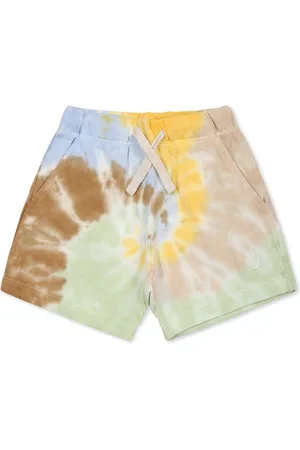Molo Tie-Dye Sporty Cotton Shorts