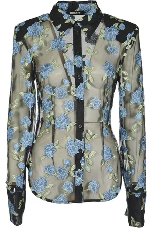 ROTATE Mesh Fitted Shirt