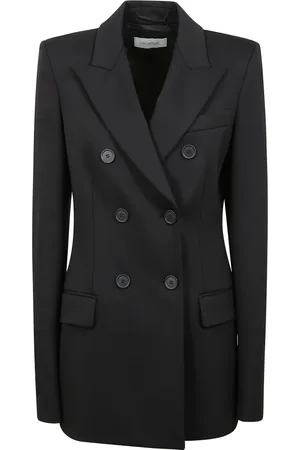 Sportmax Blazers, female, , XL, Double-breasted blazer with chest pocket