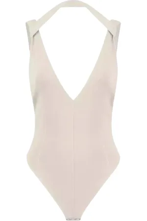 GAUGE81 Body, female, , M, Nude Deep V-Neck Body