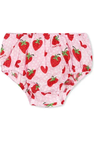 MC2 SAINT BARTH Strawberry Print Briefs and Bikini Set