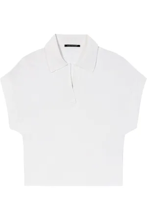 Luisa Cerano Polo Shirts, female, , XL, Short Sleeve Knit Polo Pullover