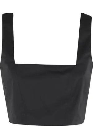 FEDERICA TOSI Square Neck Cotton Top