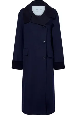 Proenza Schouler Pinstripe Melton Coat