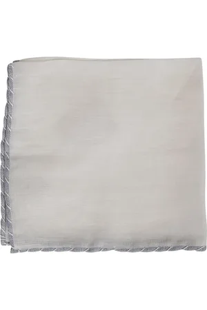 ELEVENTY Scarves, female, , ONE SIZE, Linen Embroidered Clutch