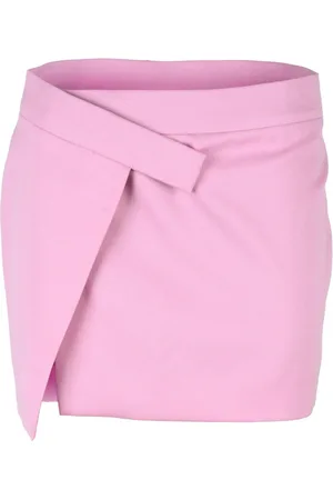 The Attico Short Skirts, female, , XS, Mini Wrap Skirt with Clip Closure