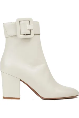 Sergio Rossi Heeled Boots, female, , 2 1/2 UK, Buckled Leather Ankle Boots Women Italy