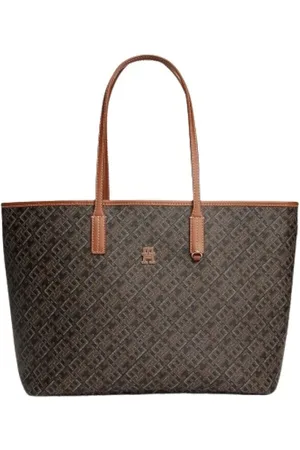 Tommy Hilfiger Monogram Tote Bag Elegant and Practical