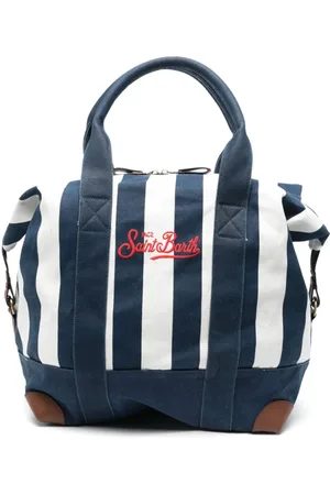 MC2 SAINT BARTH Weekend Bags, male, , ONE SIZE, Striped Tote Bag in