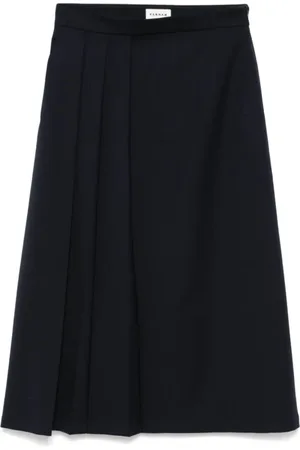 P.A.R.O.S.H. 012 Blu Gonna Midi Skirt