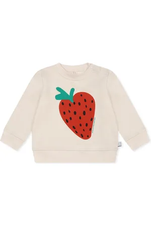 Stella McCartney Strawberry Print Ivory Sweatshirt