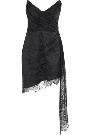 Retrofete Lace Heart Neckline Dress