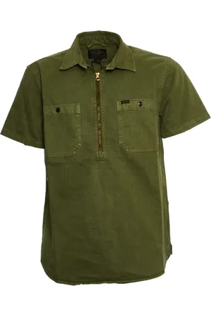 Filson Short Sleeve Mechanic Shirt Moss