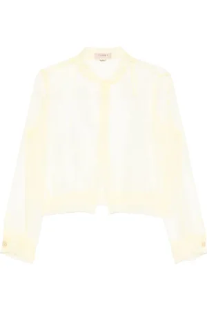 Twin-Set Blouses, female, , S, Coat with Buttoned Cuffs