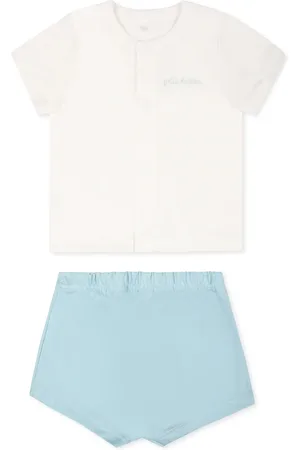 Petit Bateau Sets, unisex, , 3 M, Marshmallow/Aquatic Sports Suit