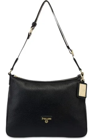 Pollini Heritage Print Crossbody Bag with Piping