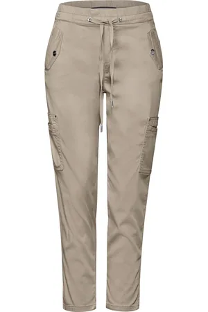 Street one Cropped Trousers, female, , 3XL, Cargo Trousers with Bonny Style