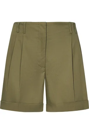 Max Mara High Waist Pleated Shorts