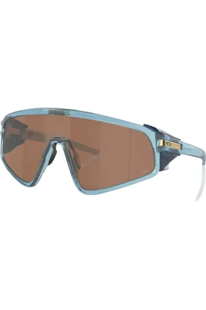 Oakley Sunglasses, unisex, , 35 MM, Sporty Unisex Sunglasses Stonewash Prizm Tungsten