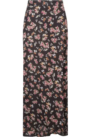 Andamane Printed Viscose Straight Skirt