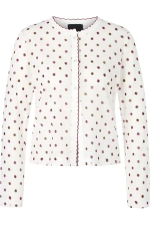 Marc Cain Polka Dot Cardigan Knitted in Germany