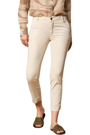 Masons Chinos, female, , M, Curvy Chino Trousers in Twill