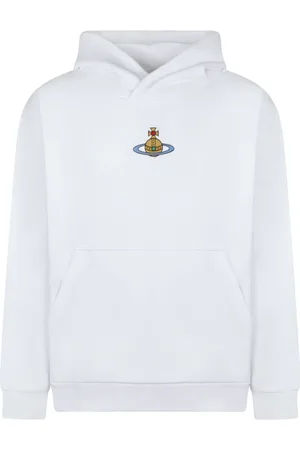 Vivienne Westwood Hoodies, male, , XS, Logo Embroidery Hoodie Jumper