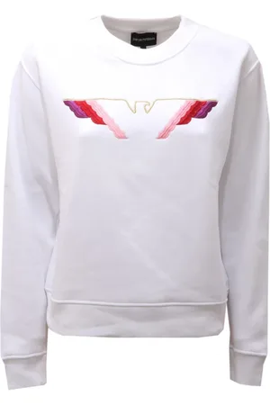 Emporio Armani Cotton Sweatshirt with Model 6H2M7U