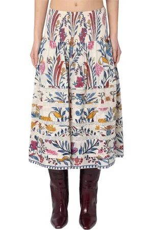 Farm Rio Long Flowy Skirt