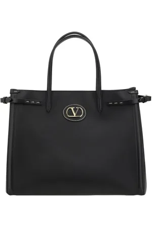 VALENTINO GARAVANI Handbags, female, , ONE SIZE, Antibes Tote Bag with VLogo Plaque