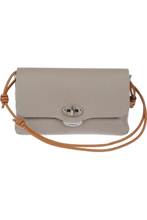 Zanellato Clutches, female, , ONE SIZE, White Leather Clutch Bag Twist Lock