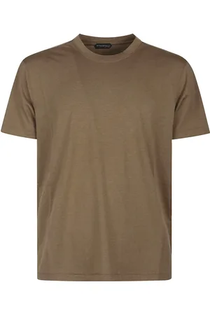 Tom Ford T-Shirts, male, , L, Casual Cotton Tee Shirt