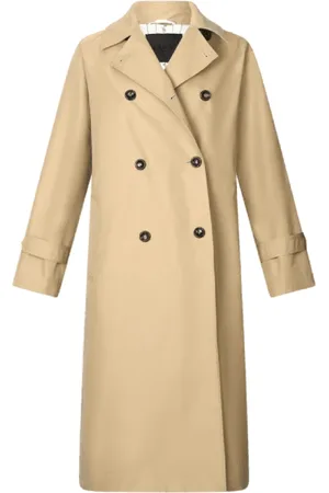 Liu Jo Double-Breasted Coats, female, , S, Double-breasted Belted Trench Coat